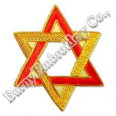 Regalia Embroidery Star Blazer Badge